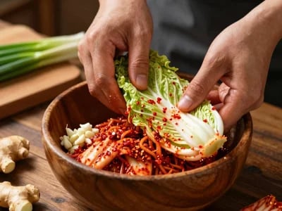 Traditional Kimchi Fermentation: A Guide to Making It at Home - detail